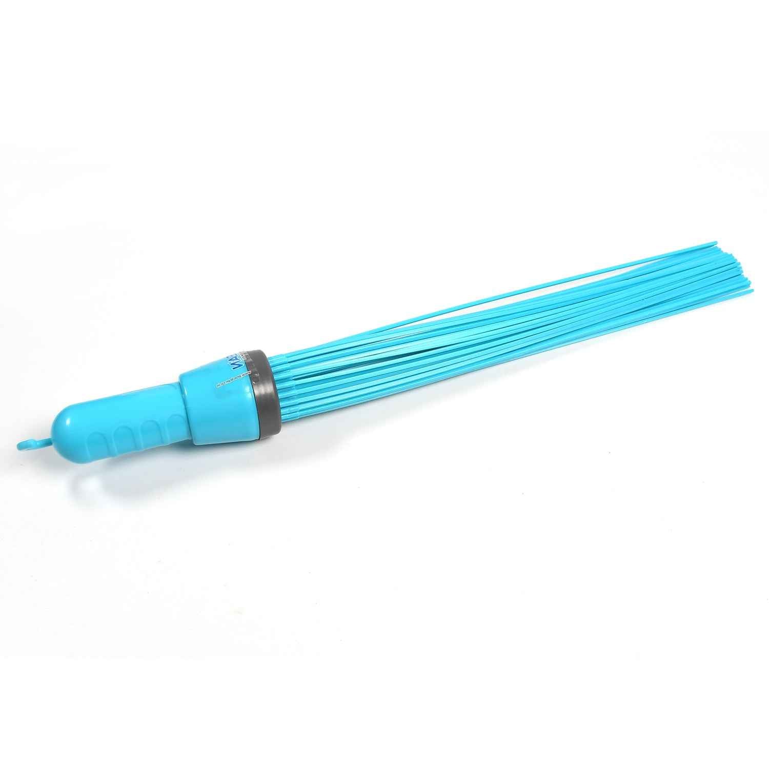Plastic Stick Broom – 44 Flexible Bristles for Floors | Pro Clean