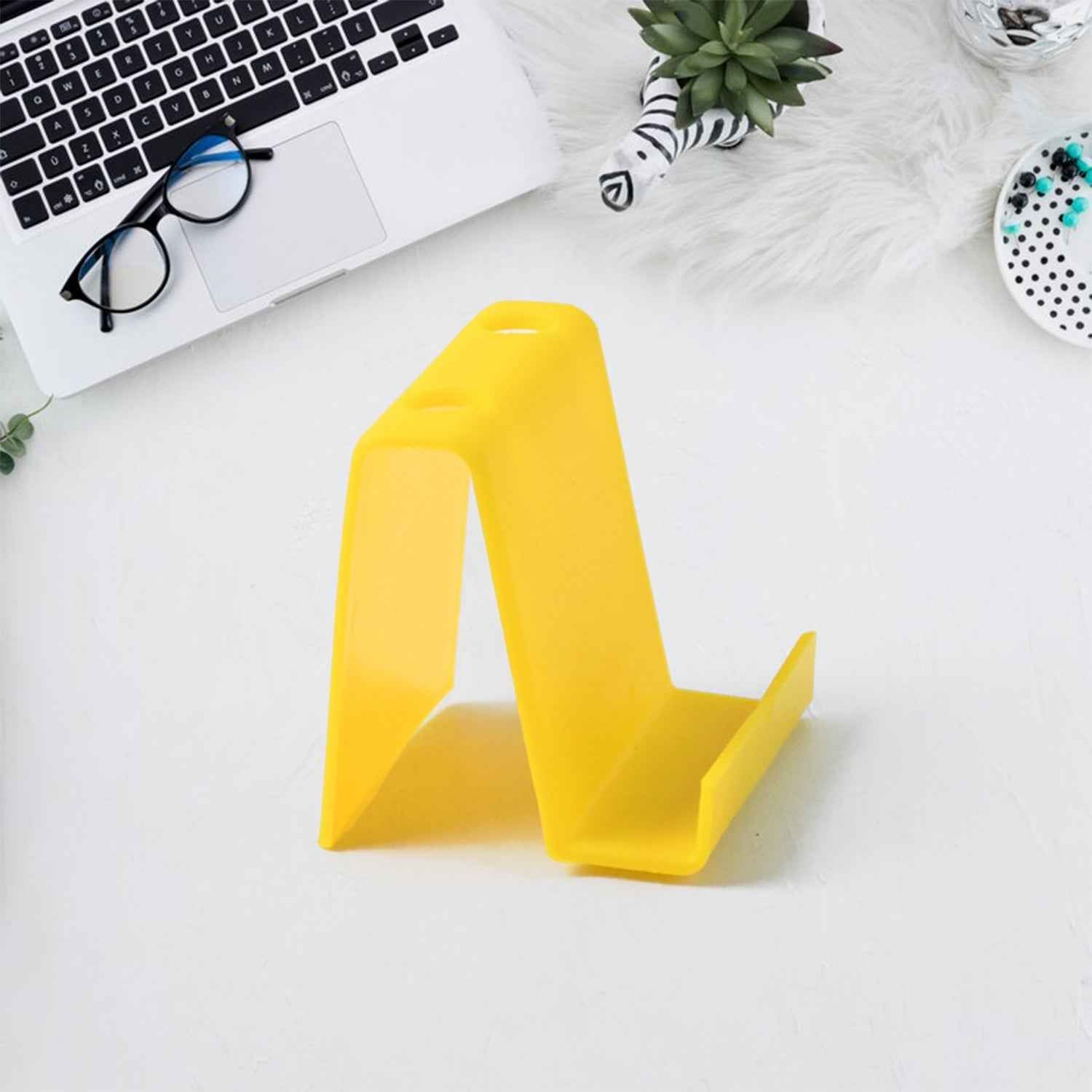 Mobile Phone Stand with Pen Holder – Compact & Multifunctional