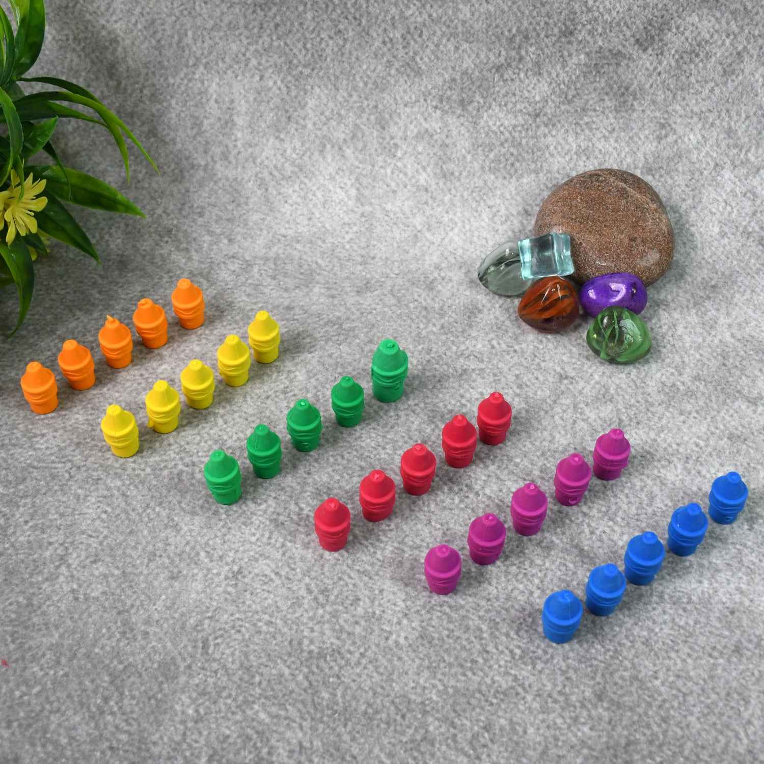 Pencil Top Erasers – Colorful Rubber for Kids' School | Writezo