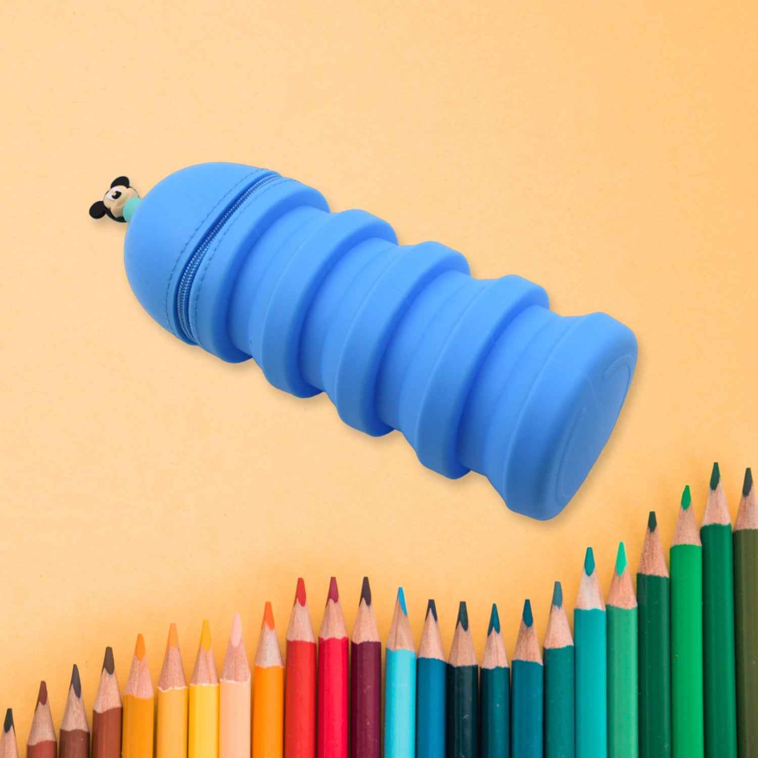 Silicone Telescopic Pencil Case – Large Capacity | Deskrova