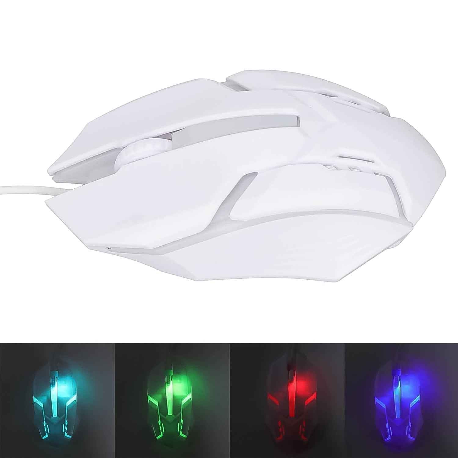 Wired Gaming Mouse – Ergonomic RGB Lighting for Gamers | Indo Glow