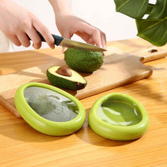 Green Oval Vegetable Container Ð Keeps Produce Fresh & Organized