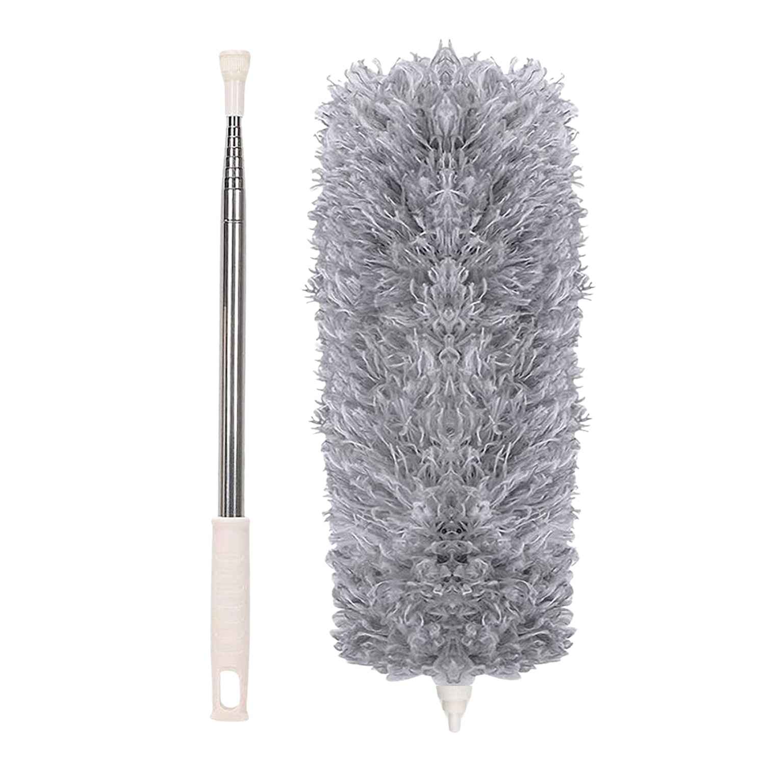 Retail packaging of the Velvet Wipe microfiber duster.