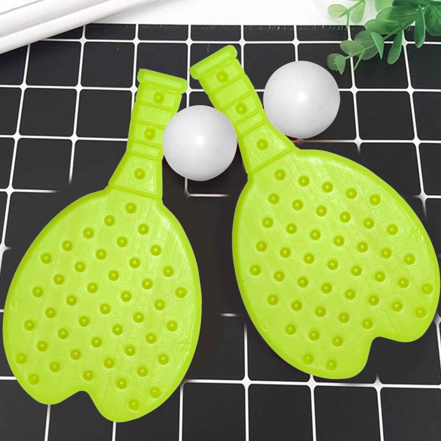 Kids Table Tennis Set – Plastic Racquet & Ball | Boardoria