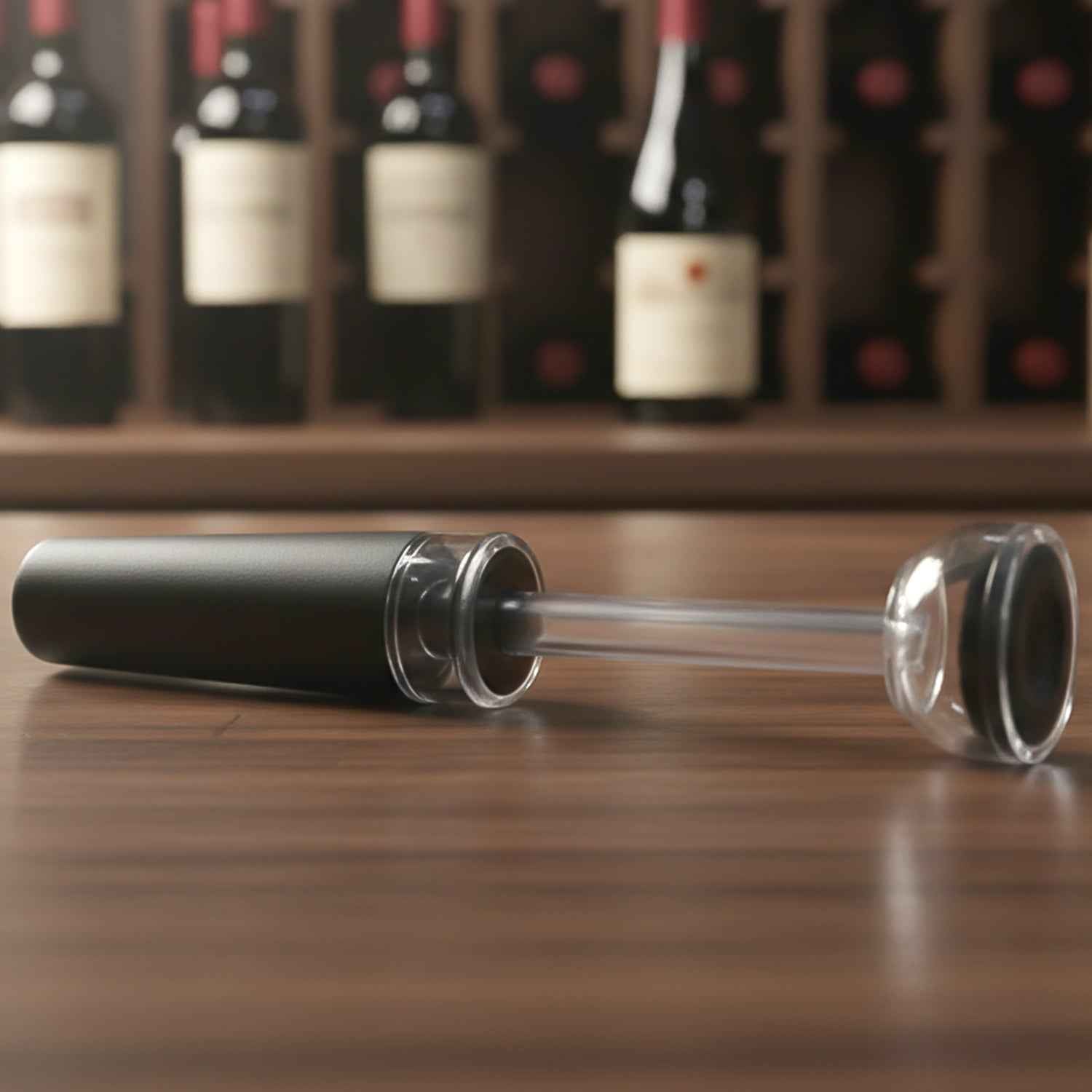 Wine Pourer & Vacuum Stopper Set – Drip-Free Pour & Freshness