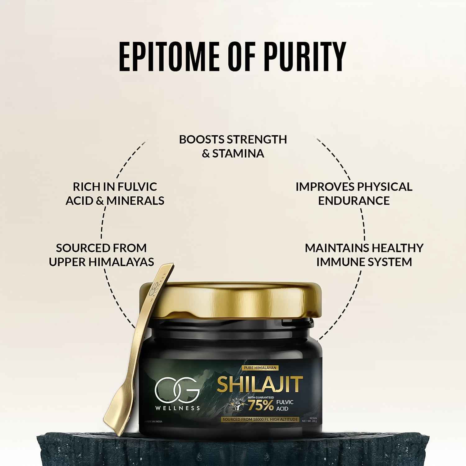 Pure Himalayan Shilajit Resin – Natural Energy & Immunity Booster