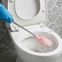 Toilet Cleaning Brush – Long Handle, Ergonomic & Splash-Resistant