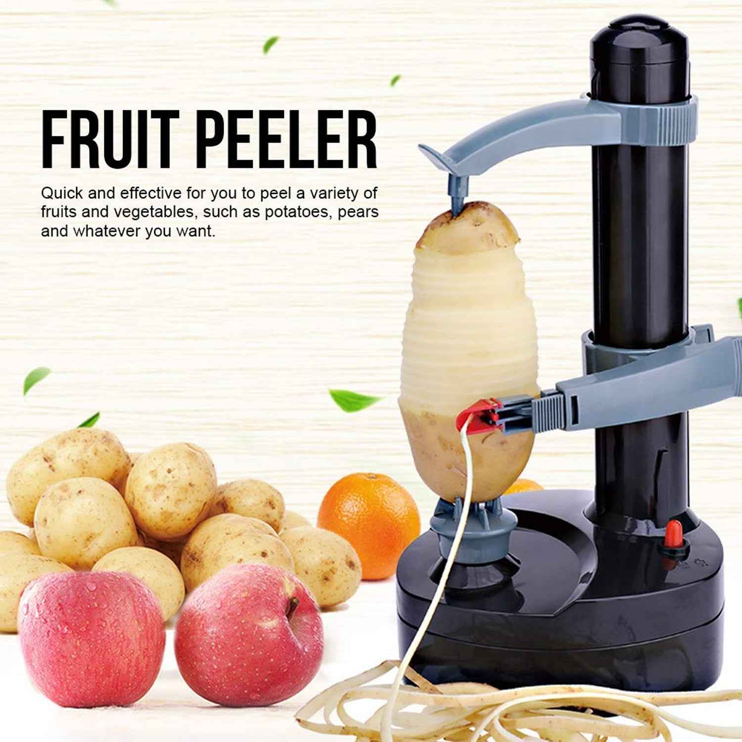Electric Vegetable Peeler – Fast, Automatic & Precise | Quickslice