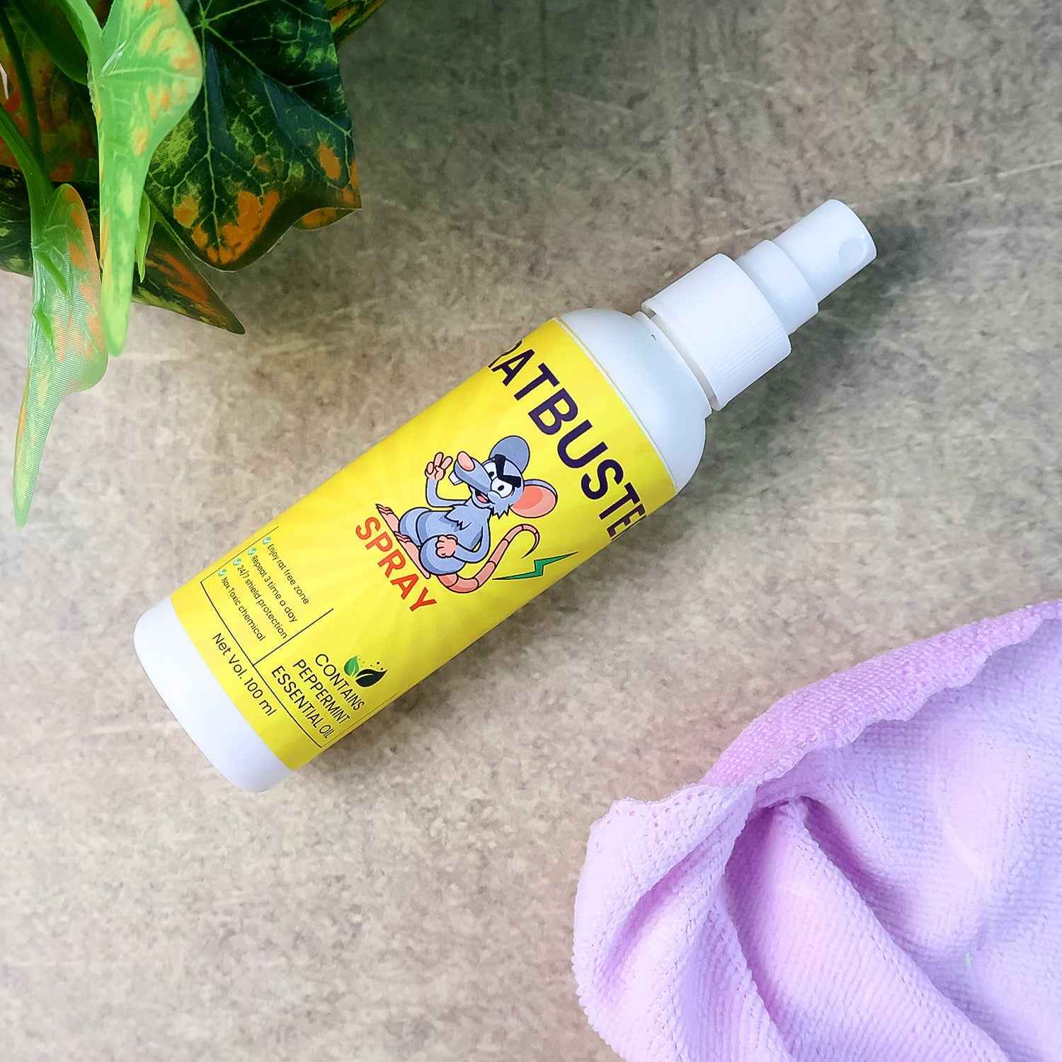 Rat Repellent Spray 100ML – Non-Toxic Herbal Rodent Control