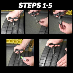Tyre Repair Strips – Emergency Puncture Seal (5 Pcs) | Indo Glow