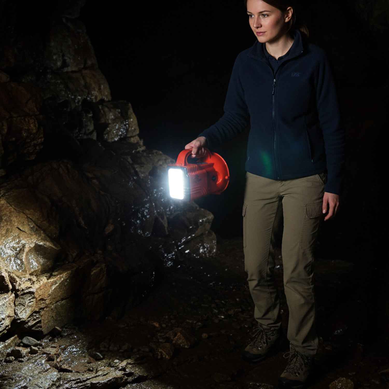 Rechargeable LED Emergency Light – Bright, Portable & Durable