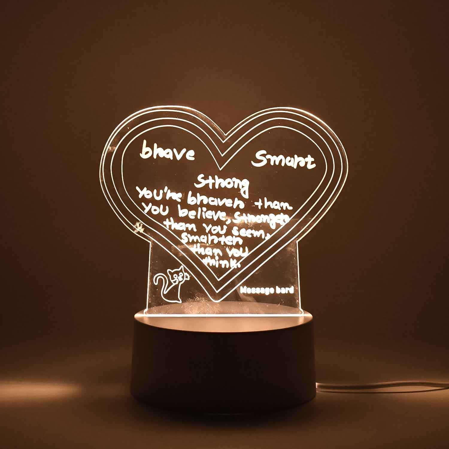 Visualization Lamp 3D Acrylic – Creative Desk Night Light