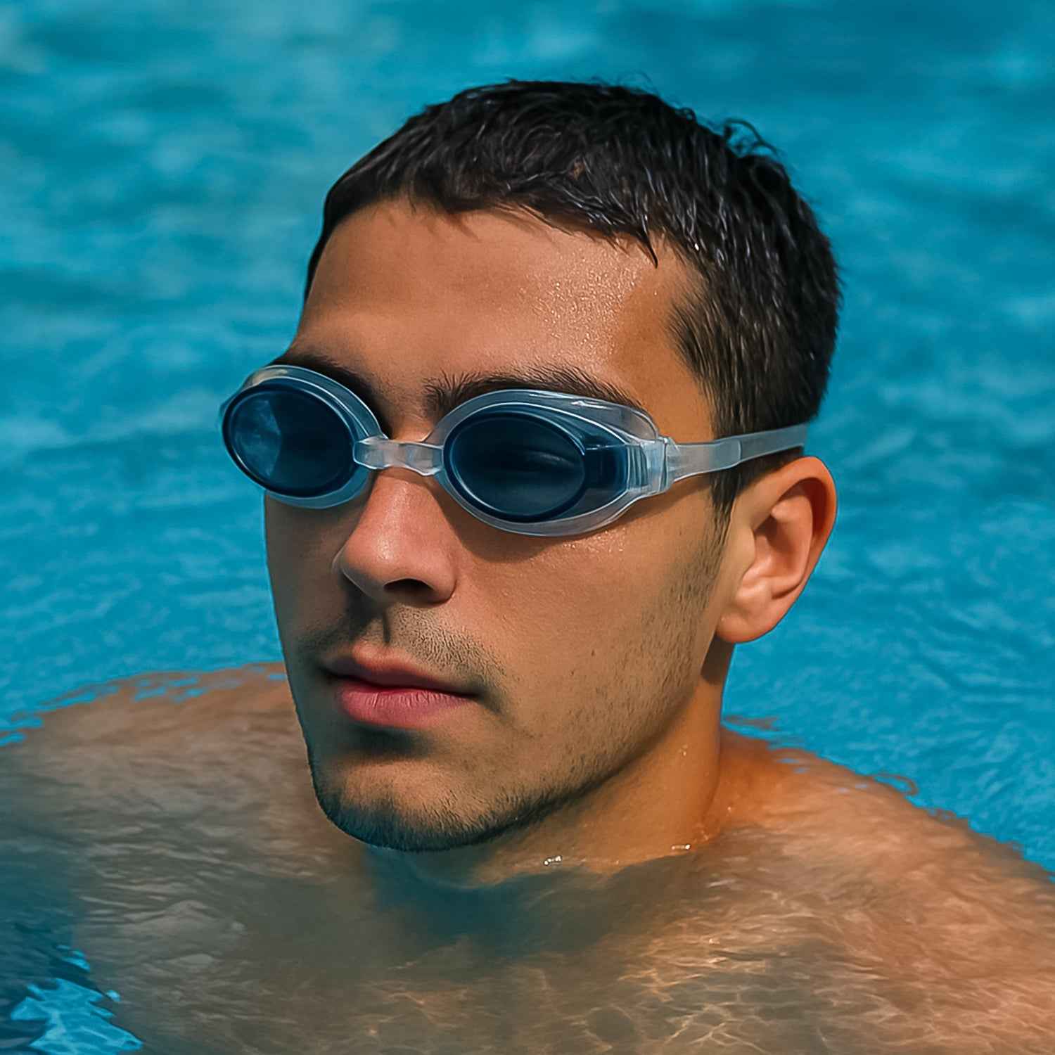 Swimming Goggles Ð Anti-Fog, UV Protection & Adjustable Fit