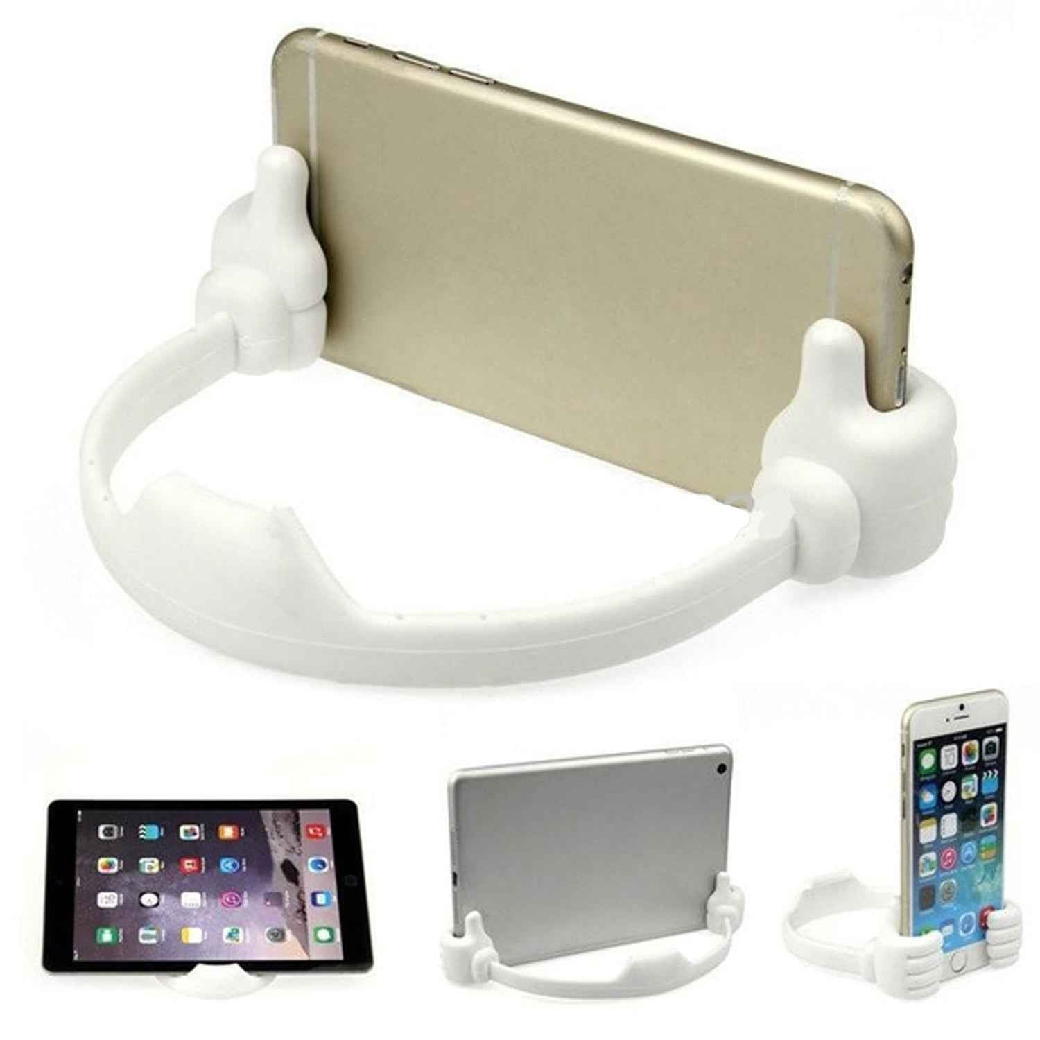 Hand Shape Mobile Stand – 4 Pc Stylish Phone Holder for Desk | PHOBIA