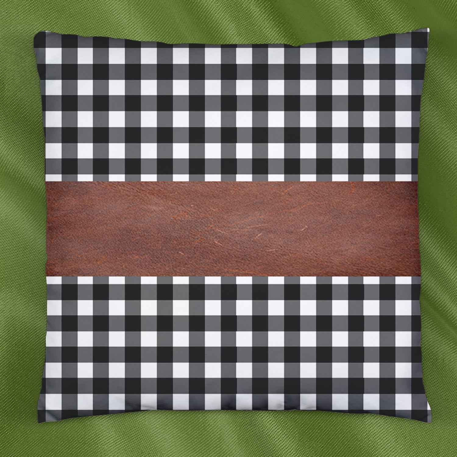 Leather Cushion Covers – 17x17 Inch Pair | Styleva
