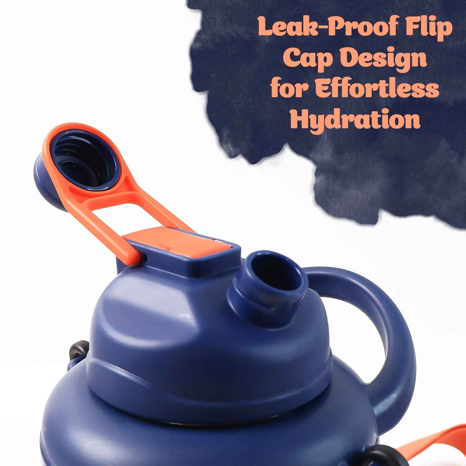 Sports Vacuum Bottle – Leak-Proof with Shoulder Strap