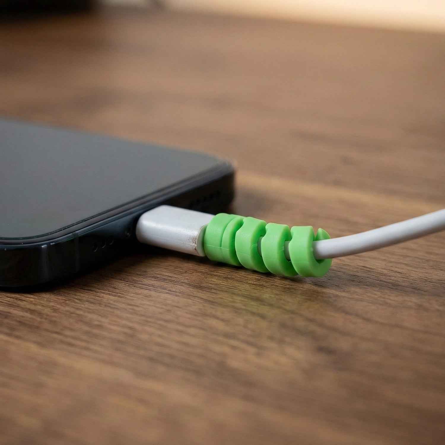 Spiral Cable Protector – Extends Charging Cable Lifespan Naturally