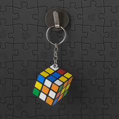 Mini Magic Cube Puzzle – Brain Game Keychain | Boardoria