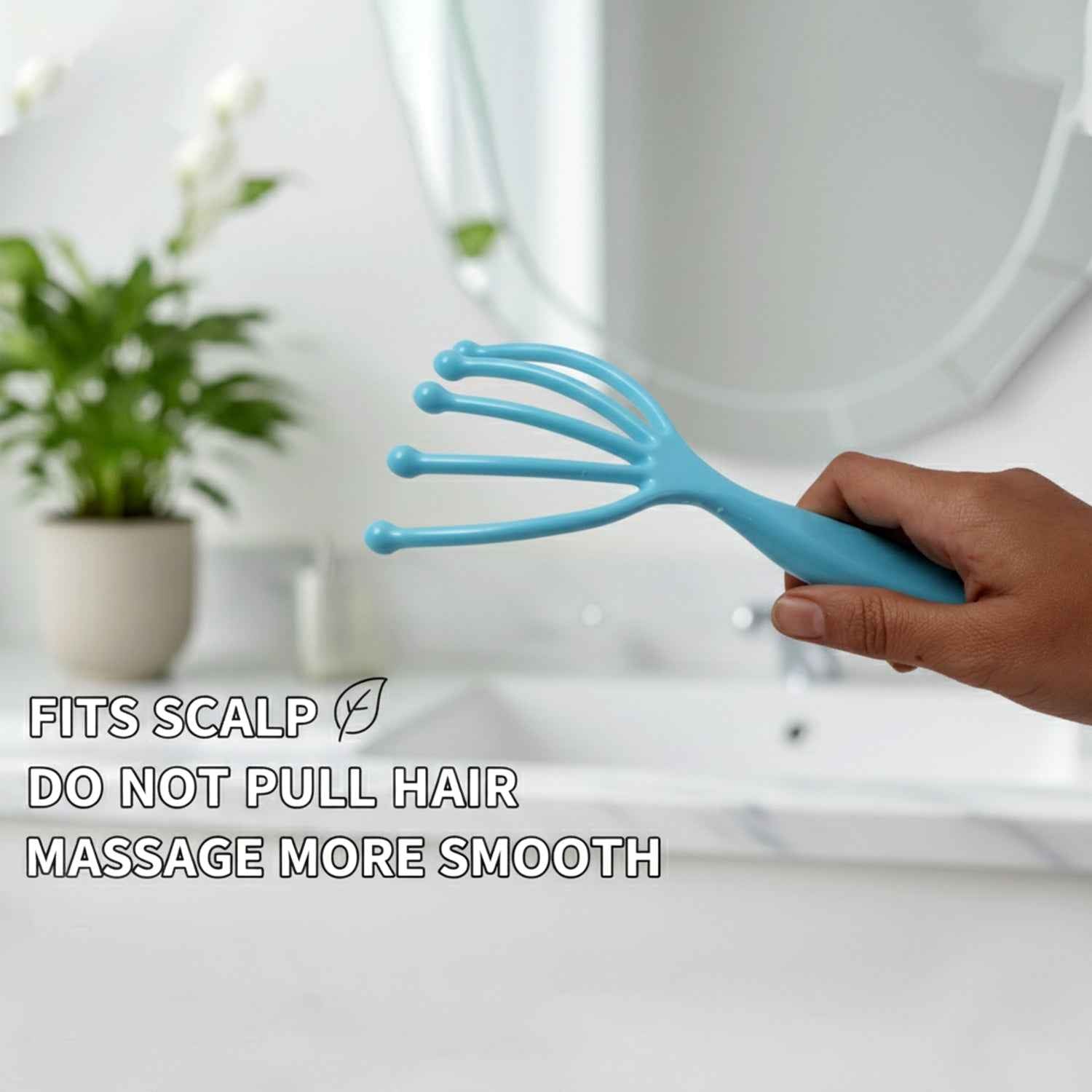 Five-Finger Head Massager – Stress Relief & Scalp Relaxation