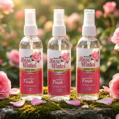 Rose Water Face Spray Set – Hydrating & Refreshing Skincare