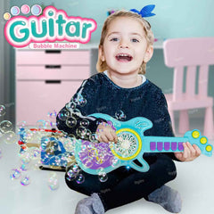 Electric Guitar Bubble Machine – Automatic Fun for Kids