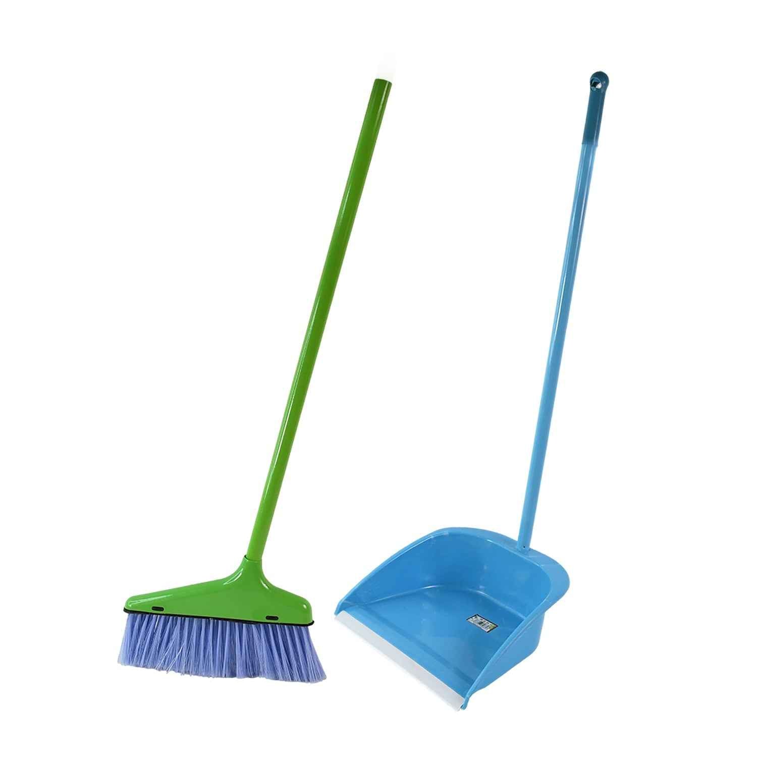 Dustpan and Brush Set – Ergonomic Handle for Easy Sweeping