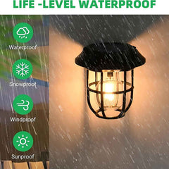 Solar Lantern Wall Lights with Motion Sensor – Energy Efficient & Stylish