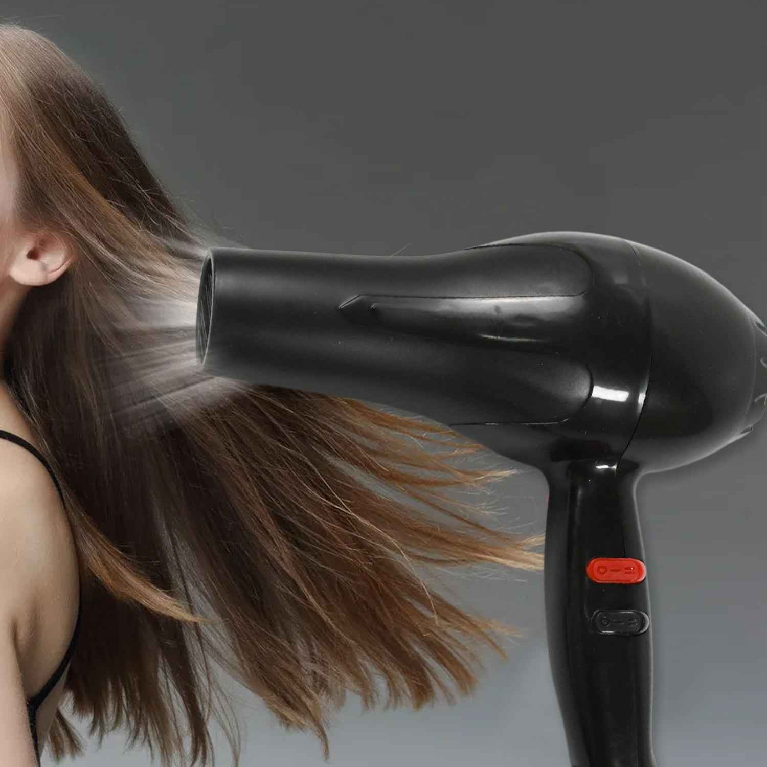 Professional Hair Dryer – 1800W, 3 Heat Settings |
