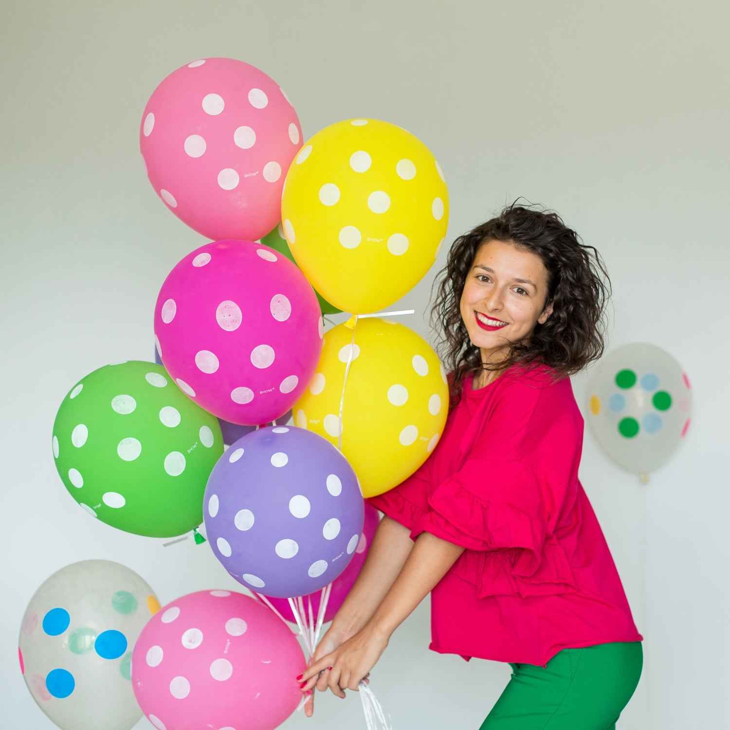 Party Balloons – Multicolor Latex, 20 Pcs Set | Play & Move