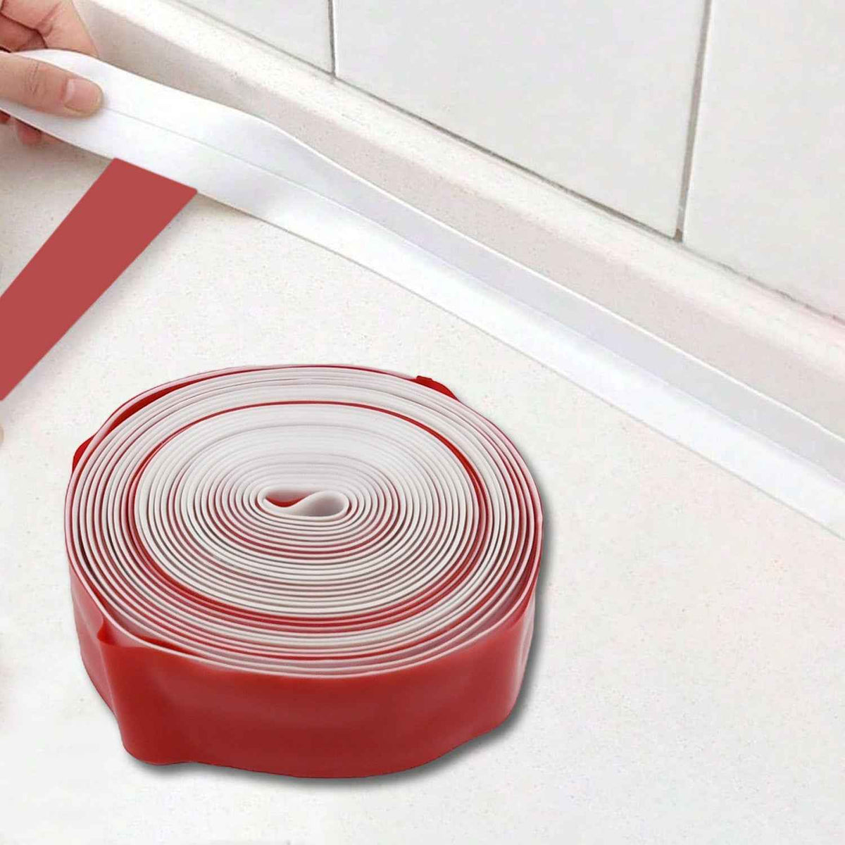 Kitchen Sealing Tape – Waterproof Oil-Proof Caulk Strip | CookAura
