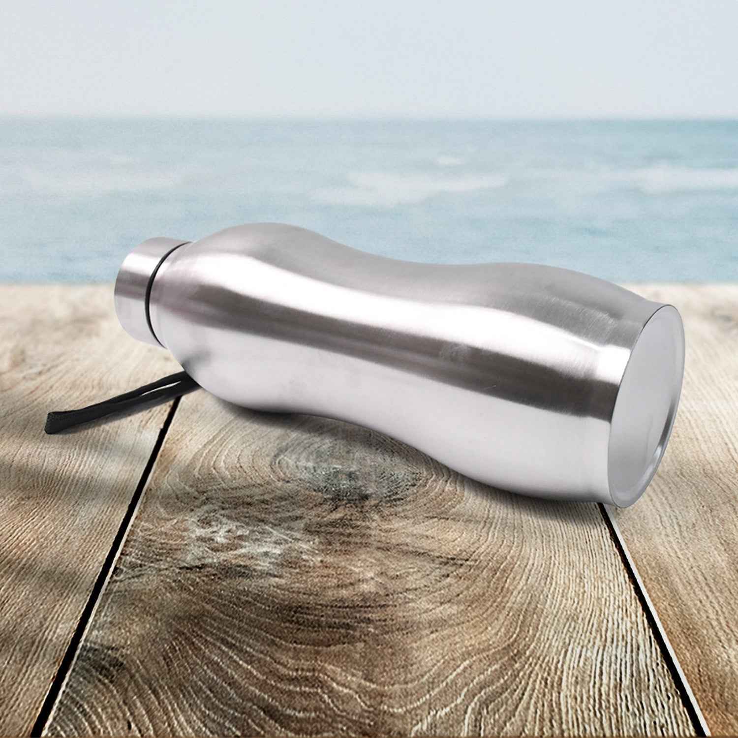 Stainless Steel Single Wall Water Bottle – Durable & Leak-Proof 1000ml