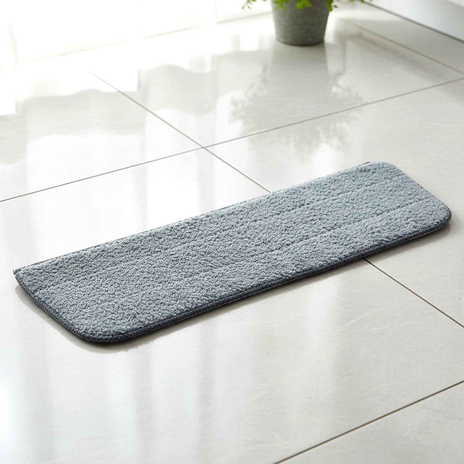 Microfiber Flat Mop Replacement Pad – Durable & Reusable 38x12cm
