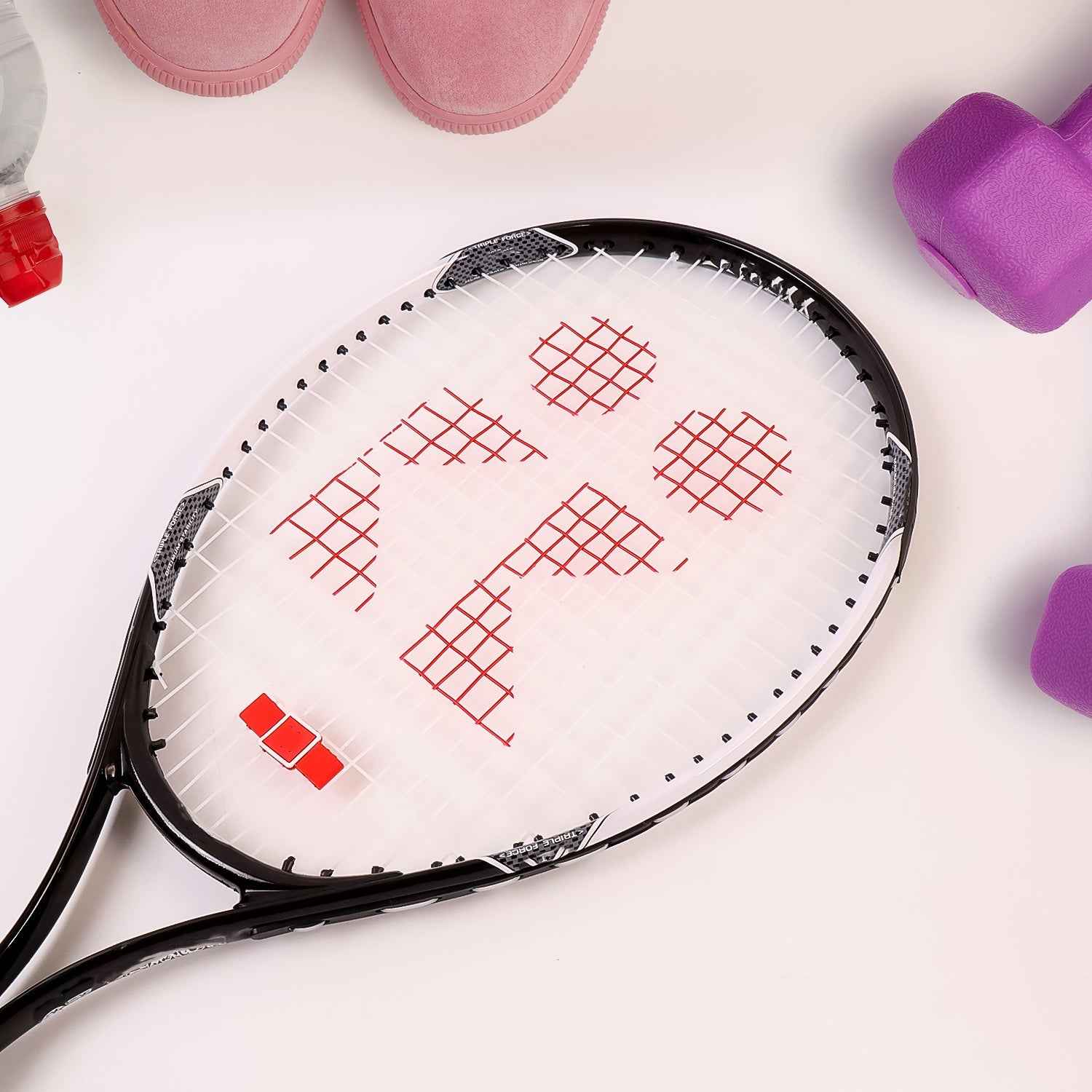 Lightweight Tennis Racket – Durable Aluminium Frame with Full Cover