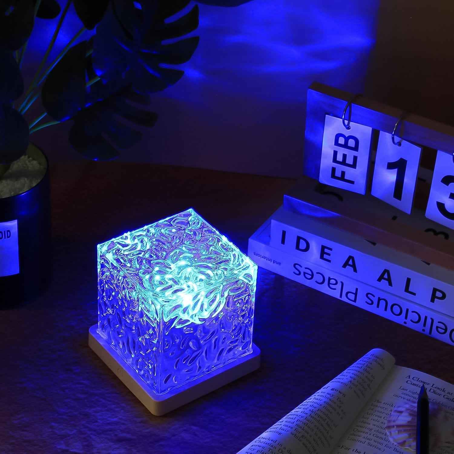 Ocean Wave Projector Lamp – Remote Control LED Light | Styleva