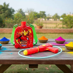 Backpack Water Gun – Long Range Kids Pichkari for Holi Fun