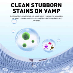 Shoe Stain Remover Cream – No-Wash Sneaker & Leather Cleaner | Velvet Wipe