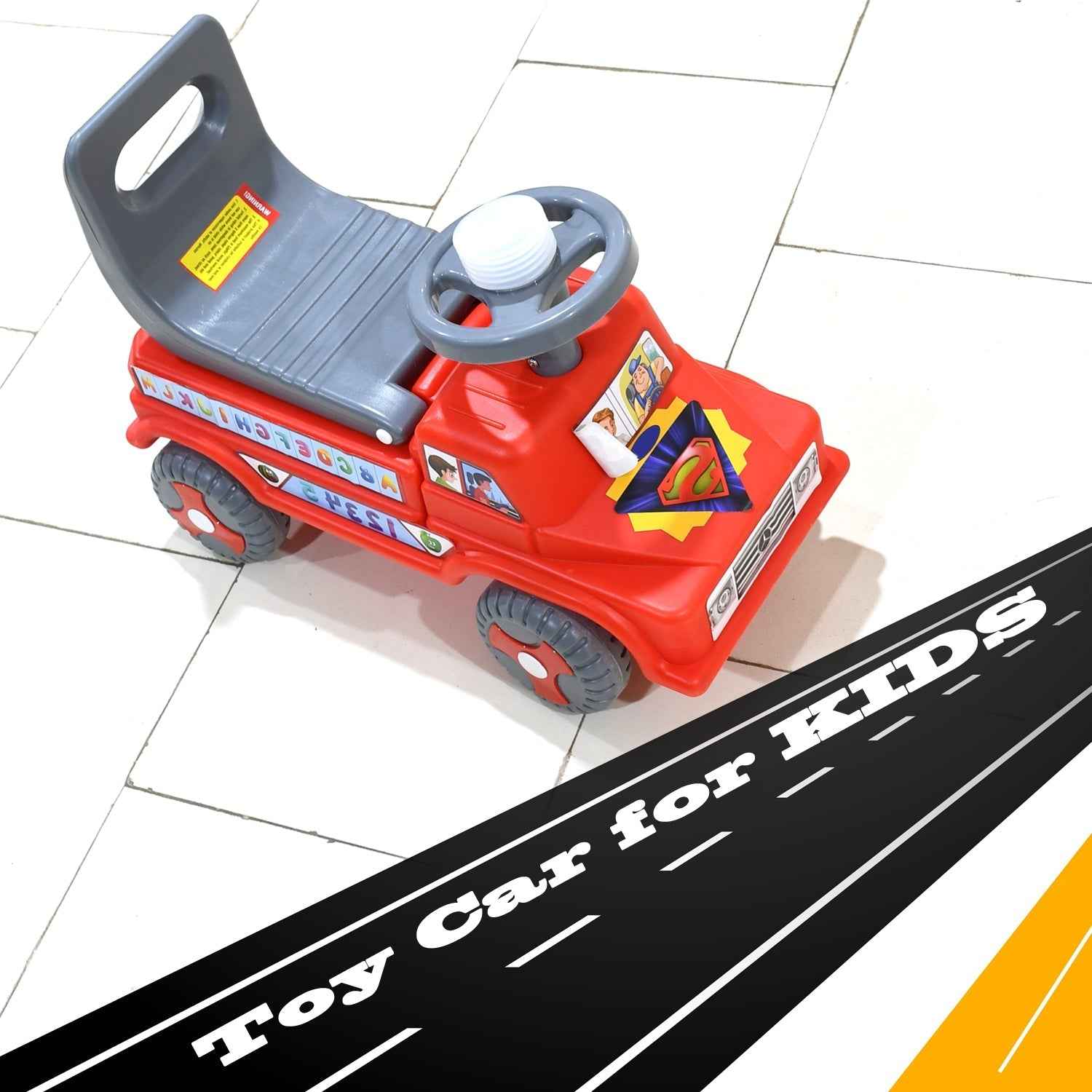 Baby Ride-On Car – Musical Push Toy for Toddlers | Little Learners