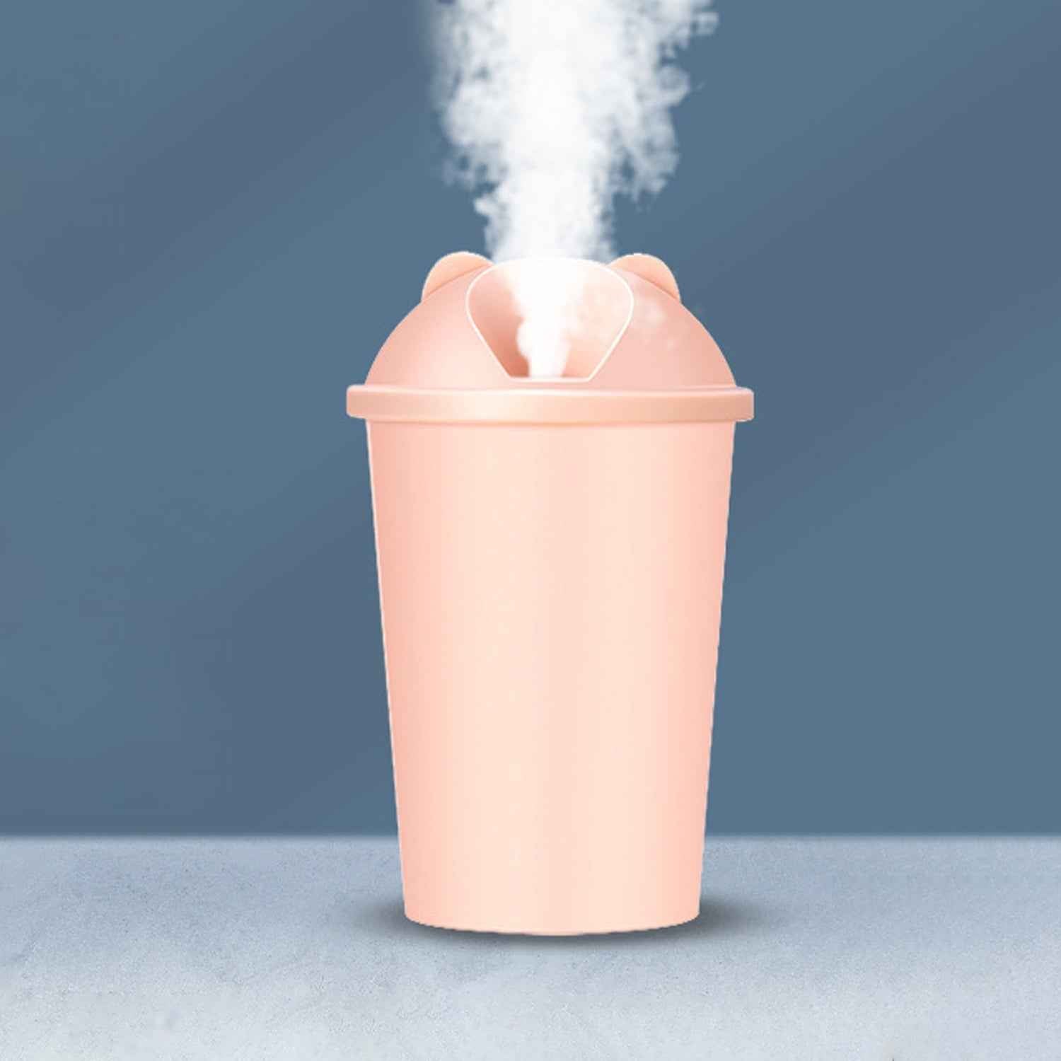 USB Humidifier – Cute Bear LED Air Mist Diffuser for Home | Airvanta