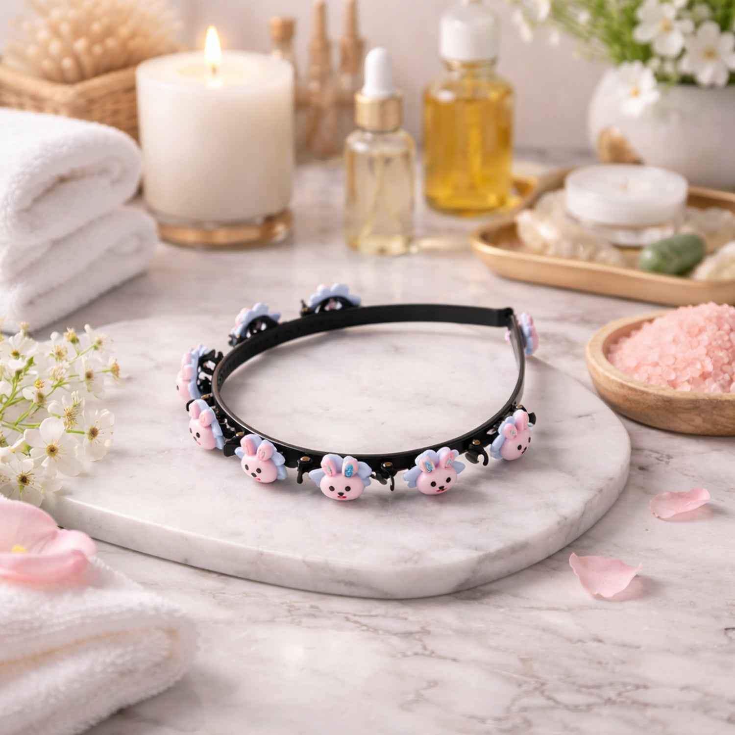 Kids Hair Band – Adorable Bunny Design for Daily Wear