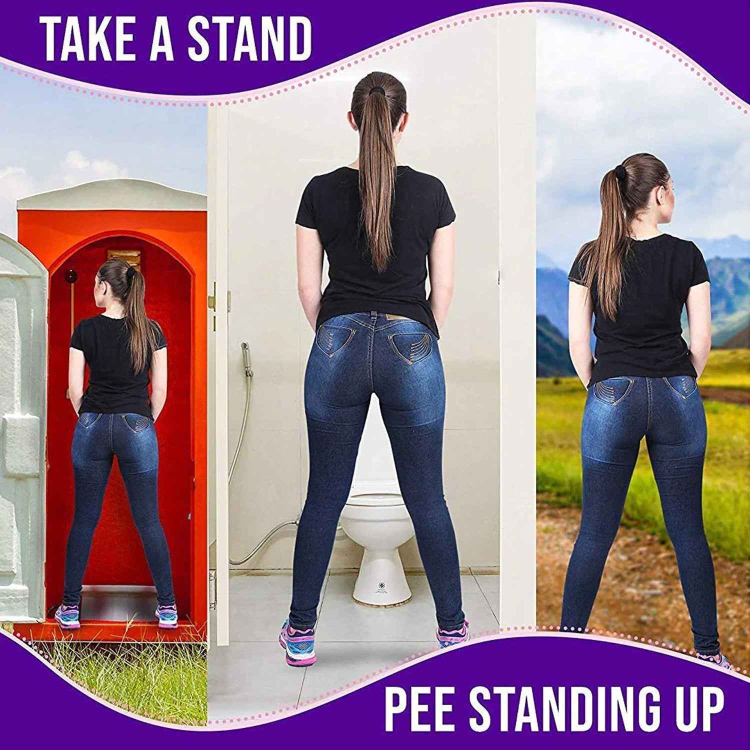 Female Urinal Funnel – Portable Reusable Silicone | Velvet Wellness