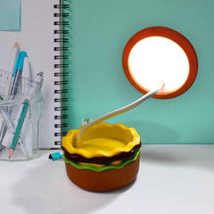 Burger LED Night Lamp – Folding & Rechargeable | Indo Glow
