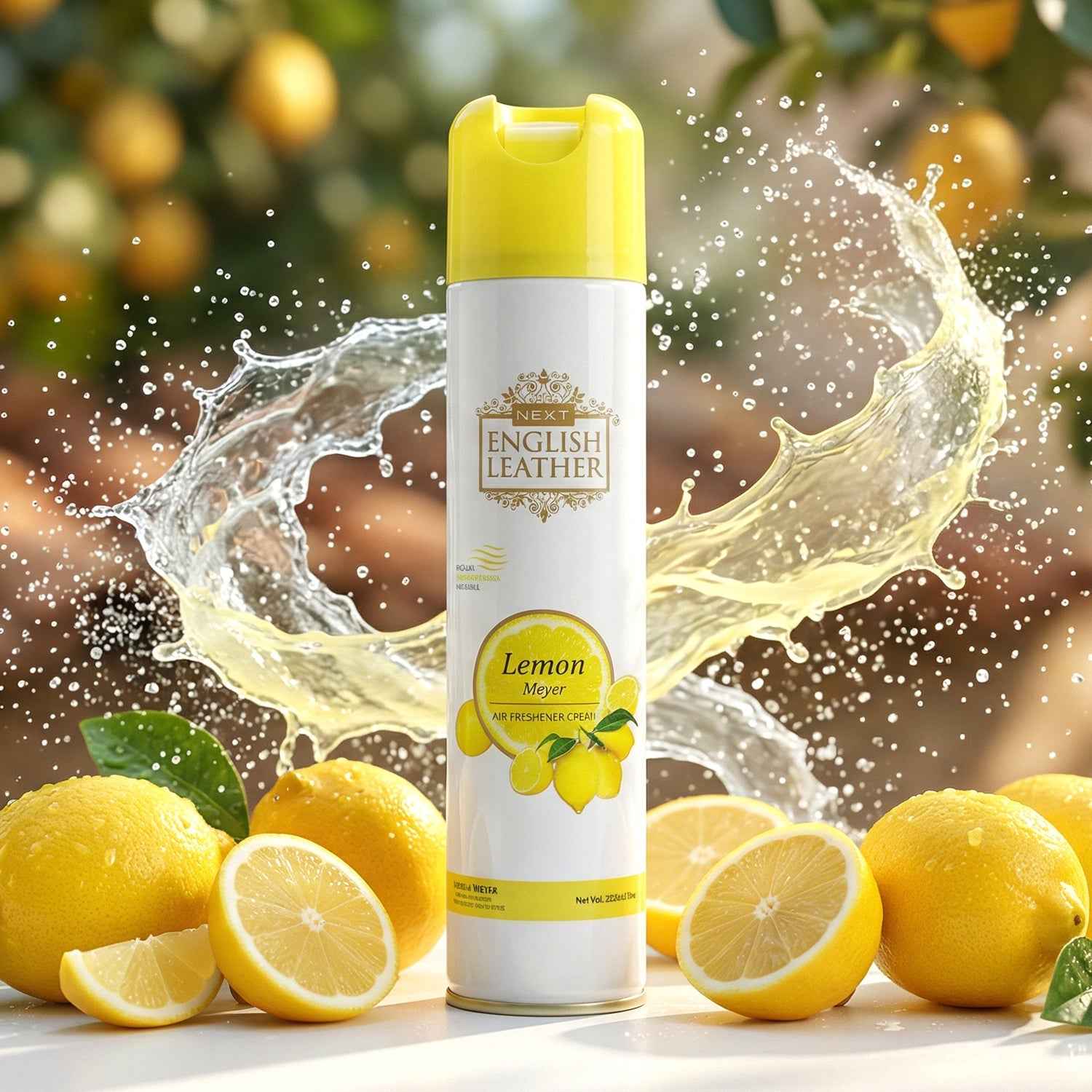Lemon Air Freshener Spray – Fresh Citrus Fragrance for Any Space