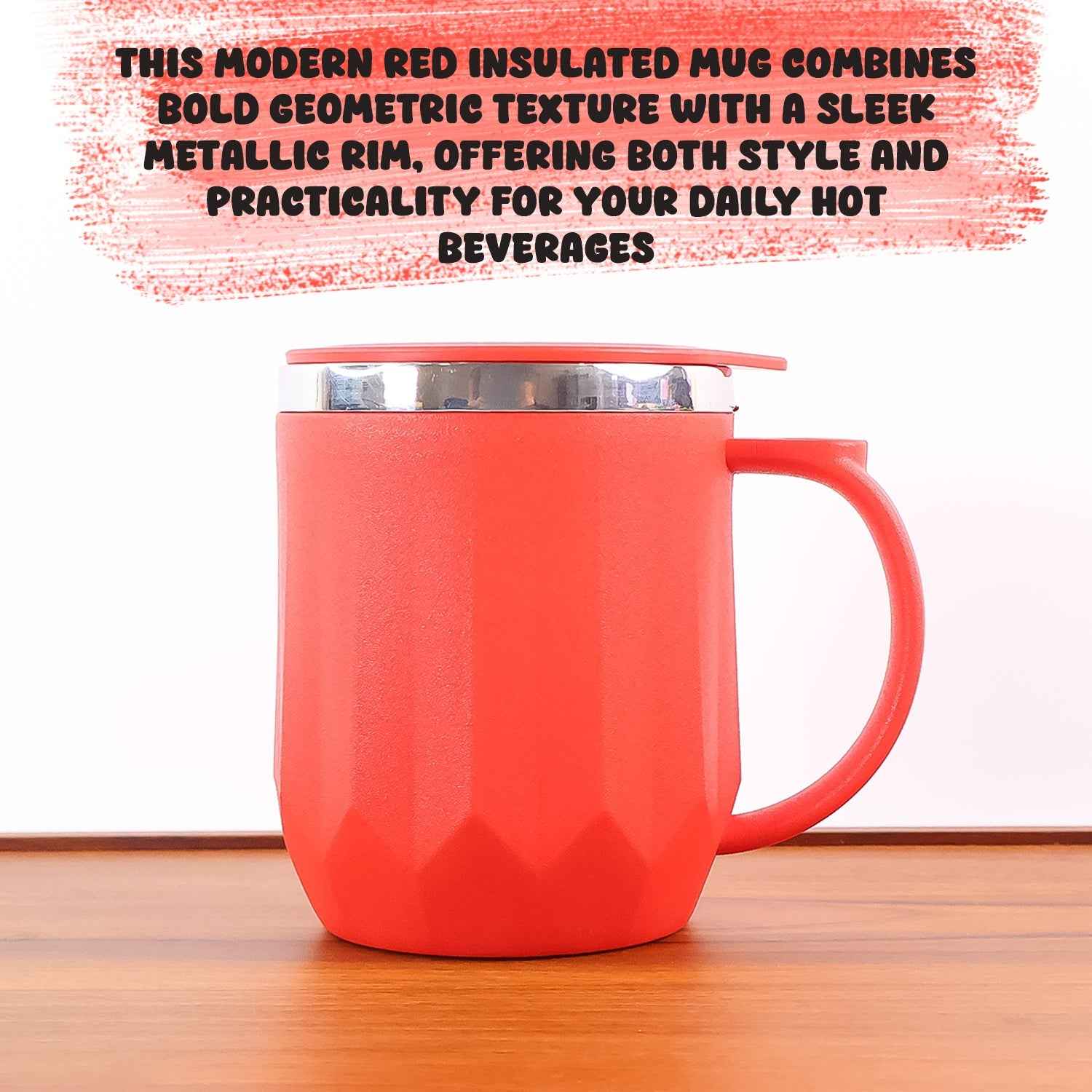 Insulated Mug 350ml – Stainless Steel Hot & Cold Coffee Tumbler