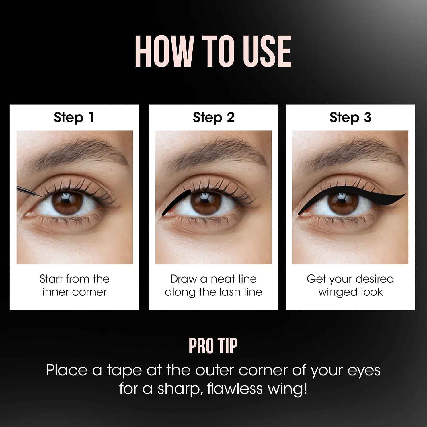 Matte Liquid Eyeliner – Intense, Waterproof & Long-Lasting