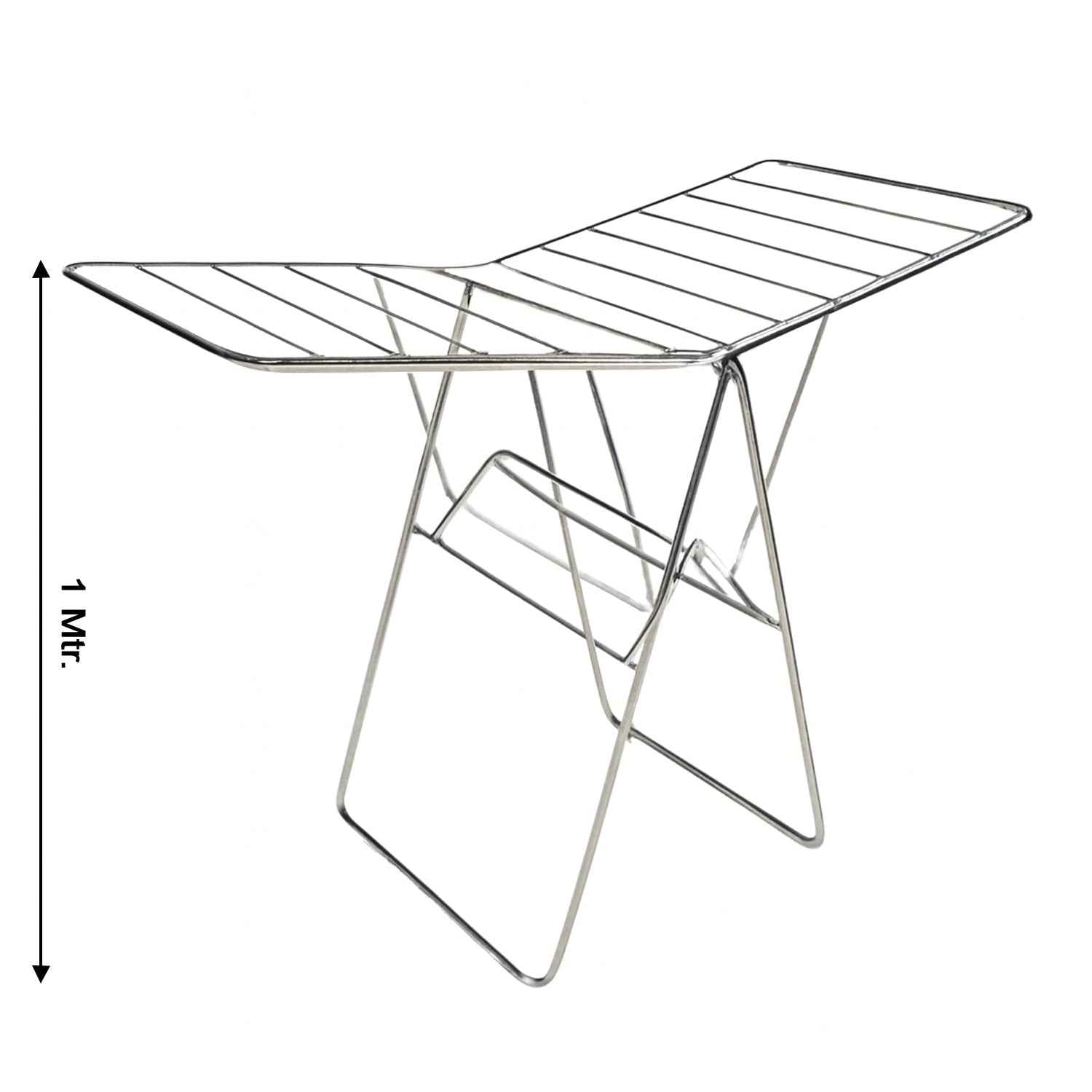Cloth Drying Stand – Heavy Duty Foldable Stainless Steel Laundry Rack