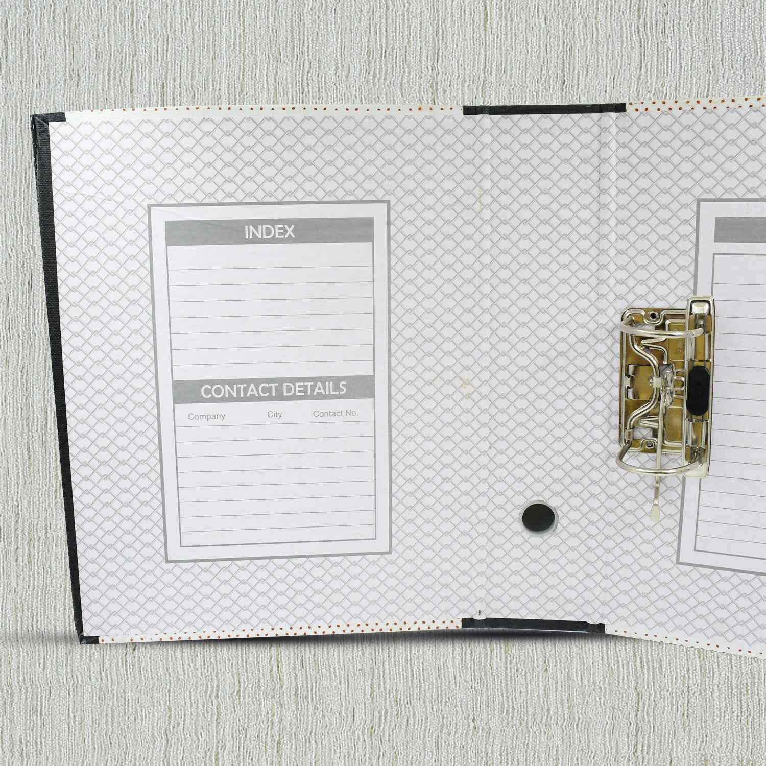 Button Clip Box File – A4 Document Organizer | Folderize