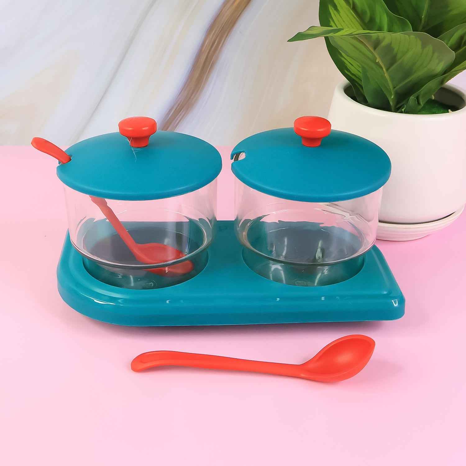 Multipurpose Spice Container Set – Durable & Compact Kitchen Storage
