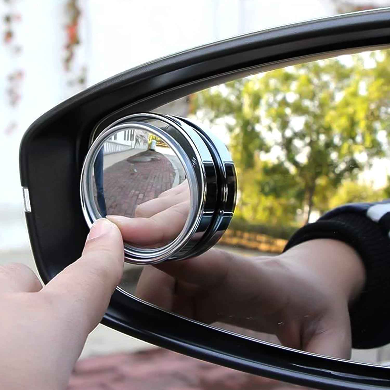 Blind Spot Mirrors for Car – Easy Stick-On Attachment for Safer Driving
