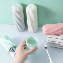 Travel Storage Bottle Set – Capsule Shape Organizer | Organivo