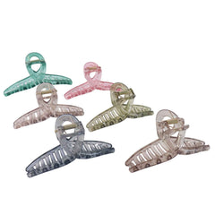 Hair Clutcher Clips – Premium 12-Pc Multicolor Stylish Hold